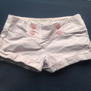 Pink shorts